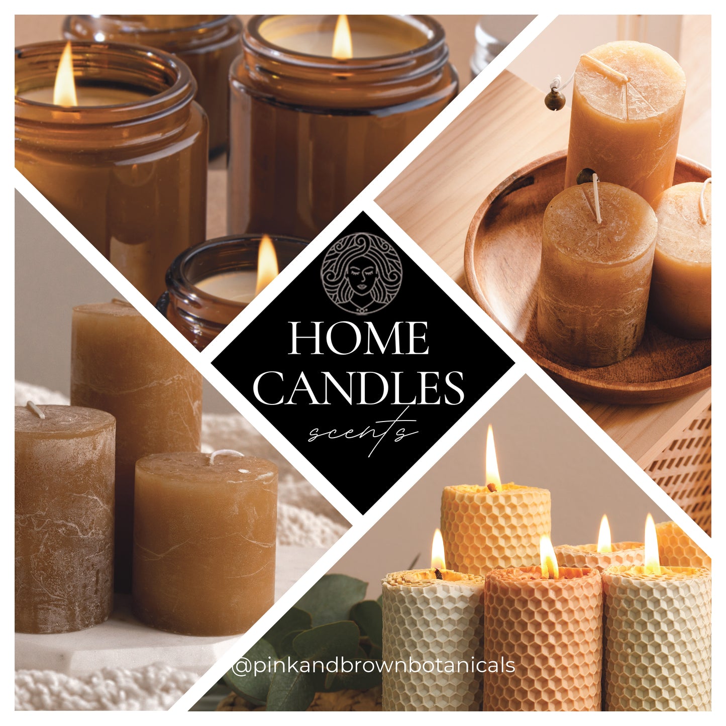 Coconut Apricot Wax Candles