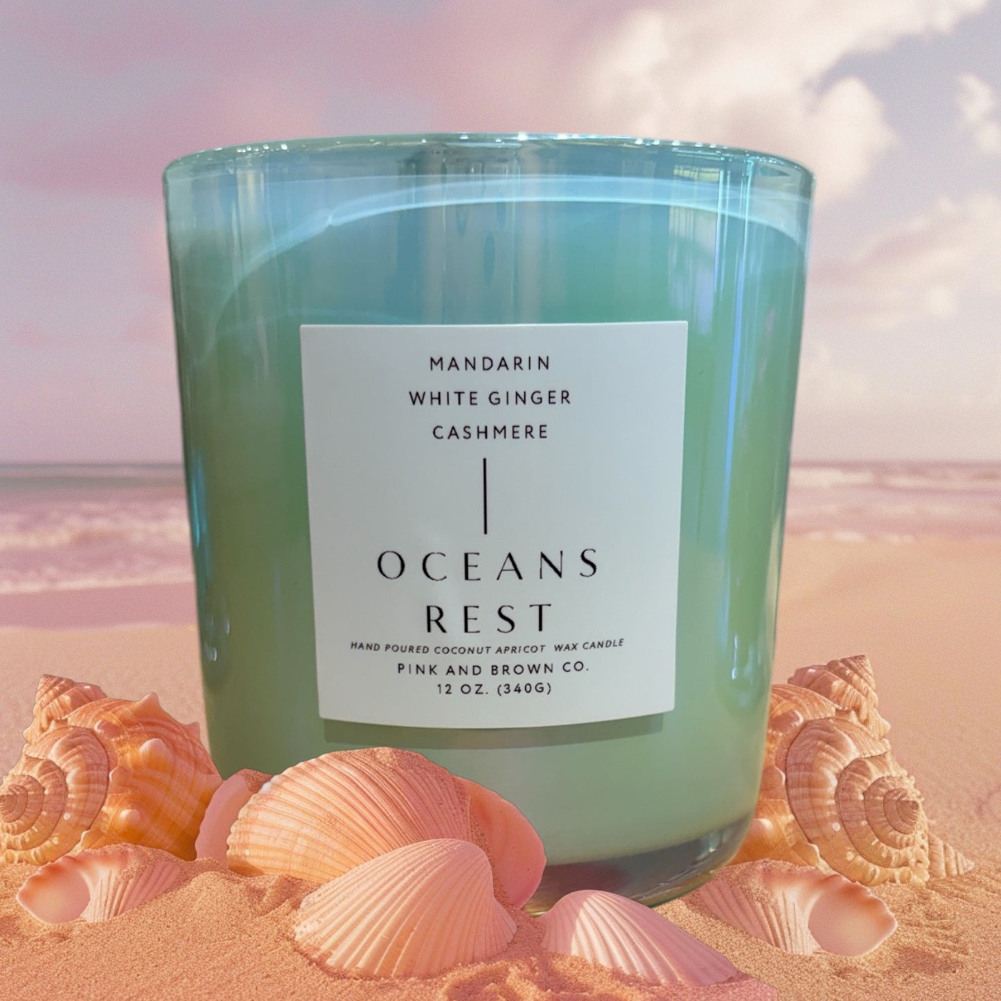 Coconut Apricot Wax Candles