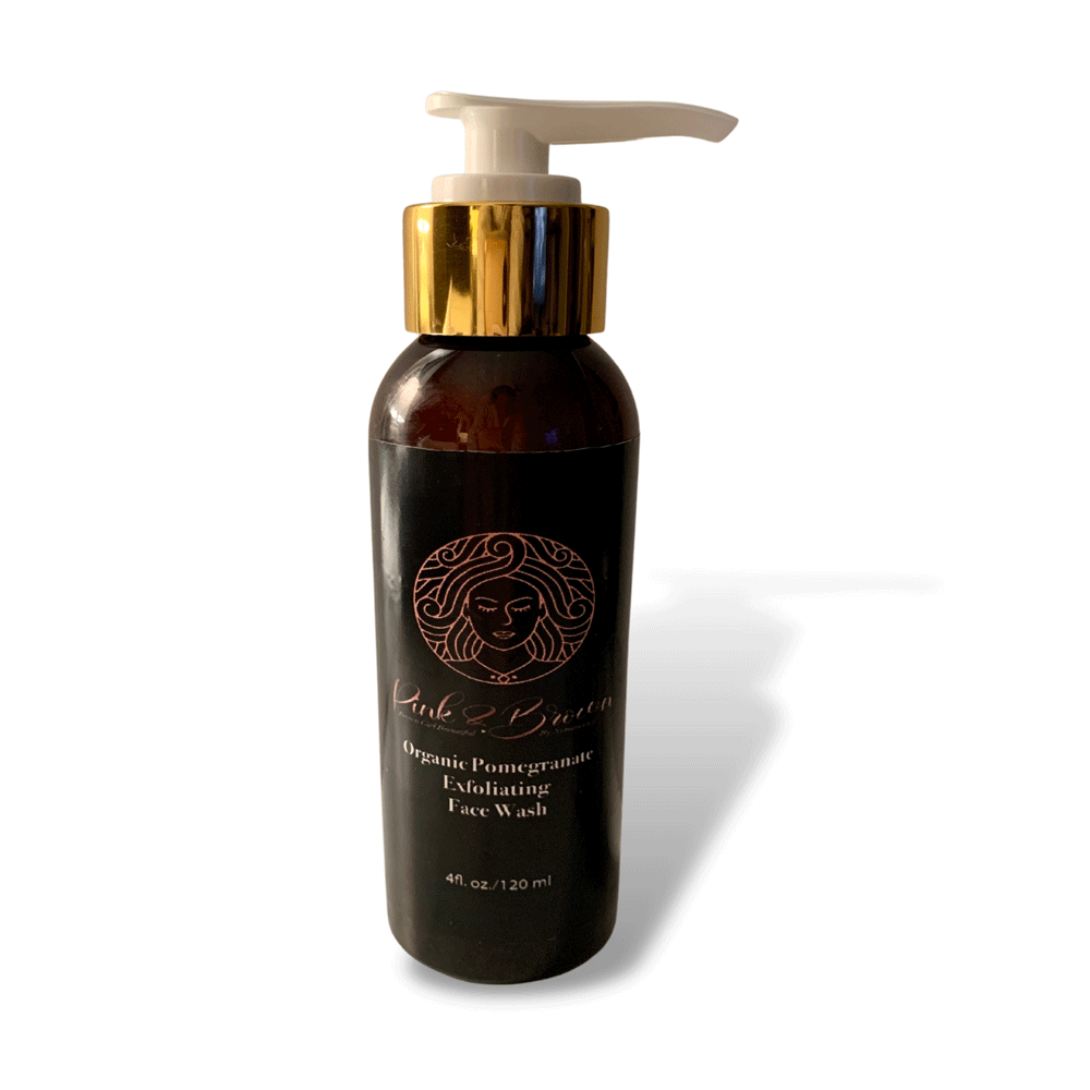 Organic Pomegranate Antioxidant Exfoliating Face Wash