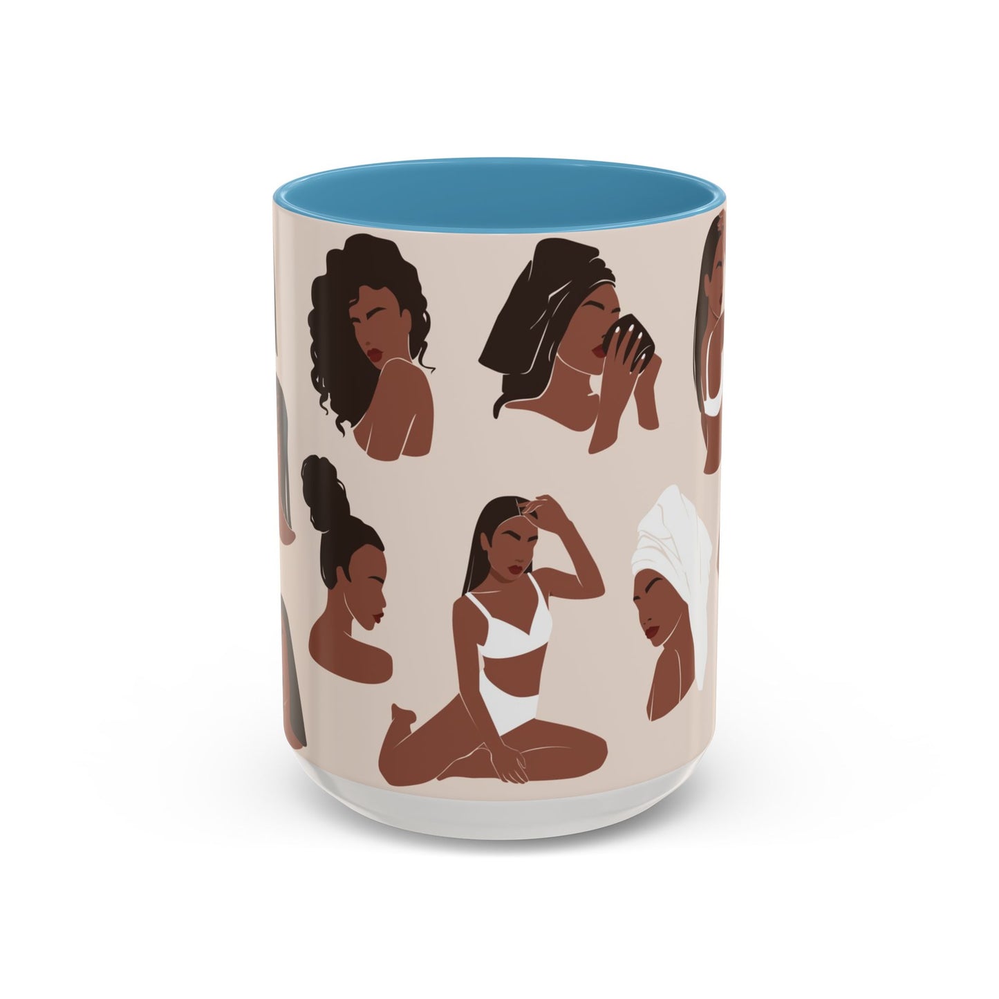 Women Coffee Mug, Empowerment Gift, Modern Art Mug, Inspirational Decor, Self-Care Coffee Cup