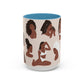 Women Coffee Mug, Empowerment Gift, Modern Art Mug, Inspirational Decor, Self-Care Coffee Cup