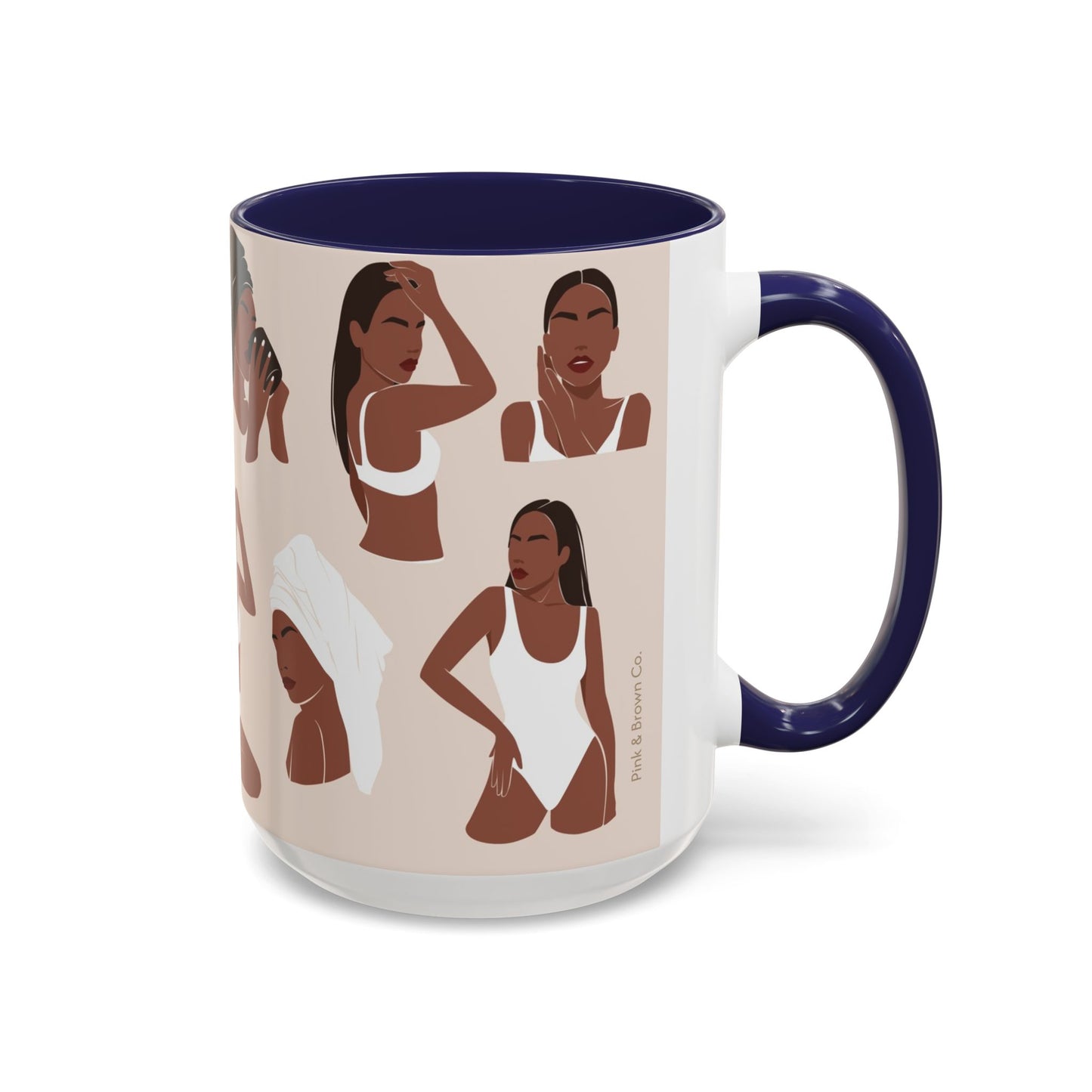 Women Coffee Mug, Empowerment Gift, Modern Art Mug, Inspirational Decor, Self-Care Coffee Cup