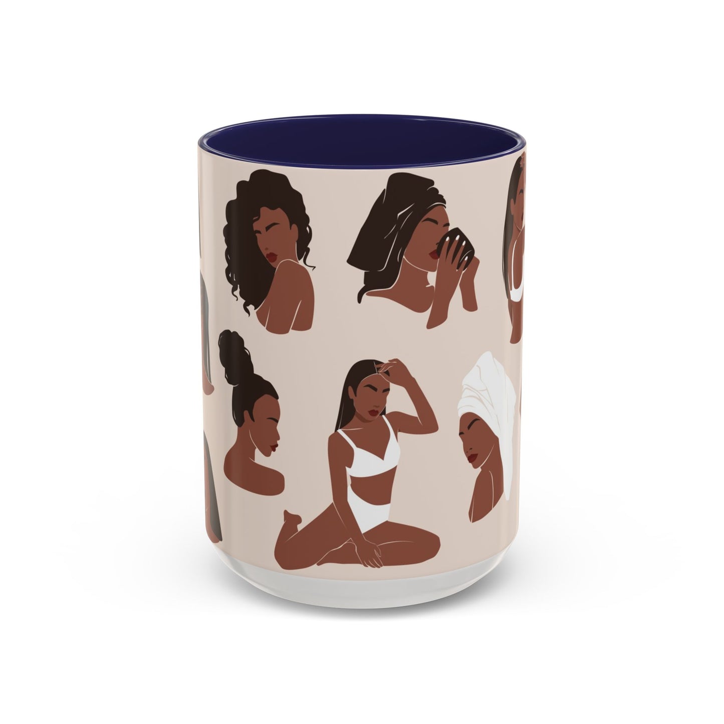 Women Coffee Mug, Empowerment Gift, Modern Art Mug, Inspirational Decor, Self-Care Coffee Cup