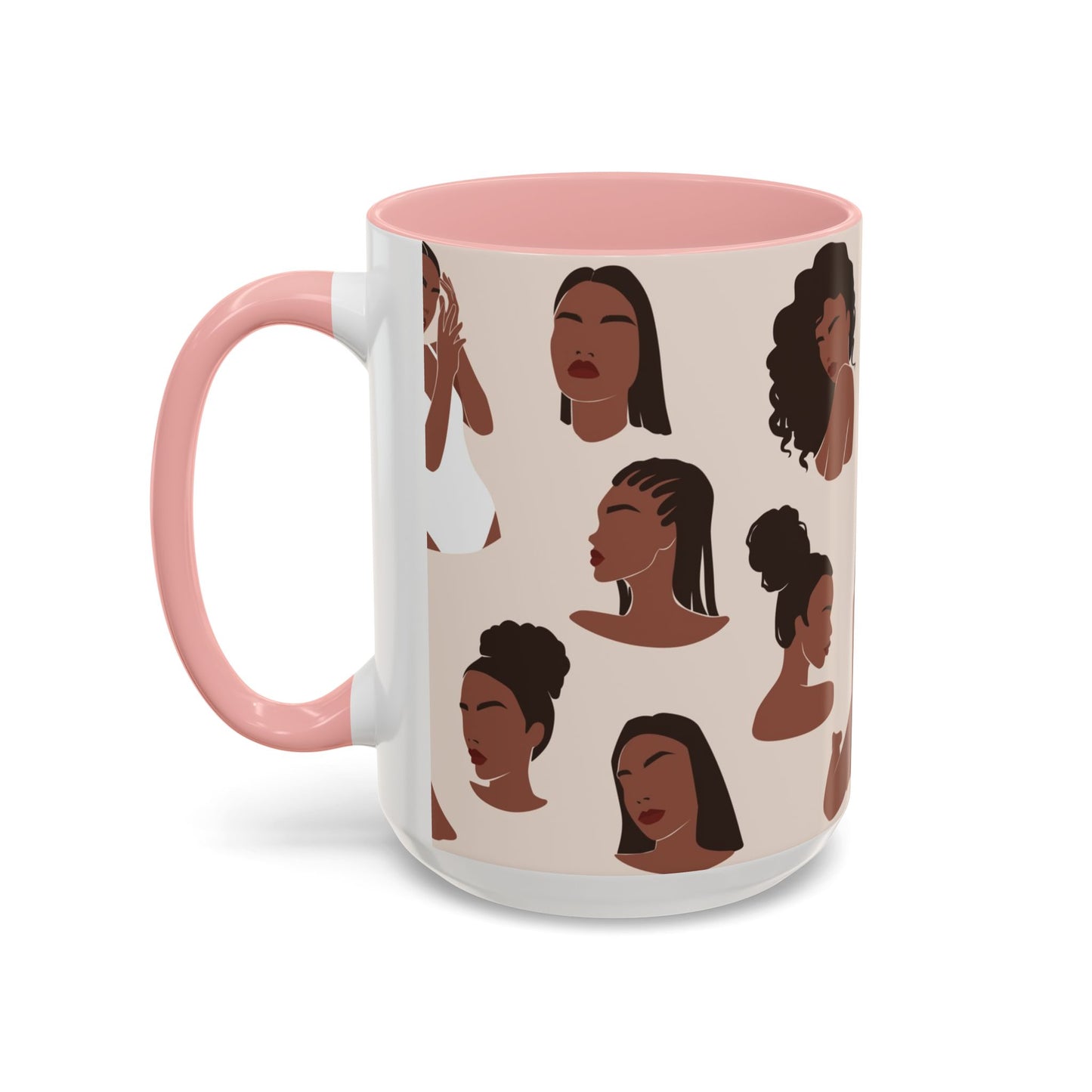 Women Coffee Mug, Empowerment Gift, Modern Art Mug, Inspirational Decor, Self-Care Coffee Cup