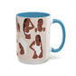 Women Coffee Mug, Empowerment Gift, Modern Art Mug, Inspirational Decor, Self-Care Coffee Cup