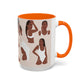 Women Coffee Mug, Empowerment Gift, Modern Art Mug, Inspirational Decor, Self-Care Coffee Cup