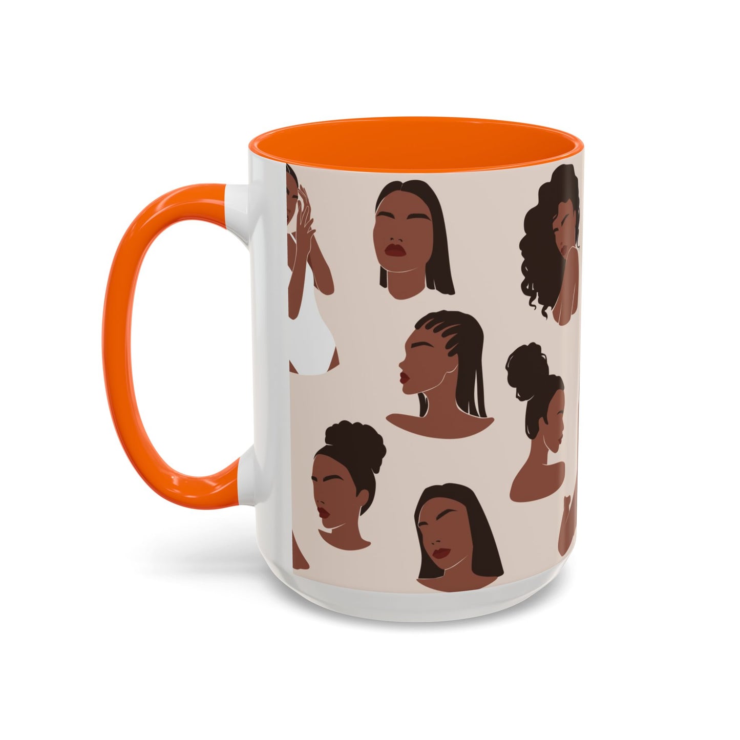 Women Coffee Mug, Empowerment Gift, Modern Art Mug, Inspirational Decor, Self-Care Coffee Cup