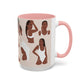 Women Coffee Mug, Empowerment Gift, Modern Art Mug, Inspirational Decor, Self-Care Coffee Cup
