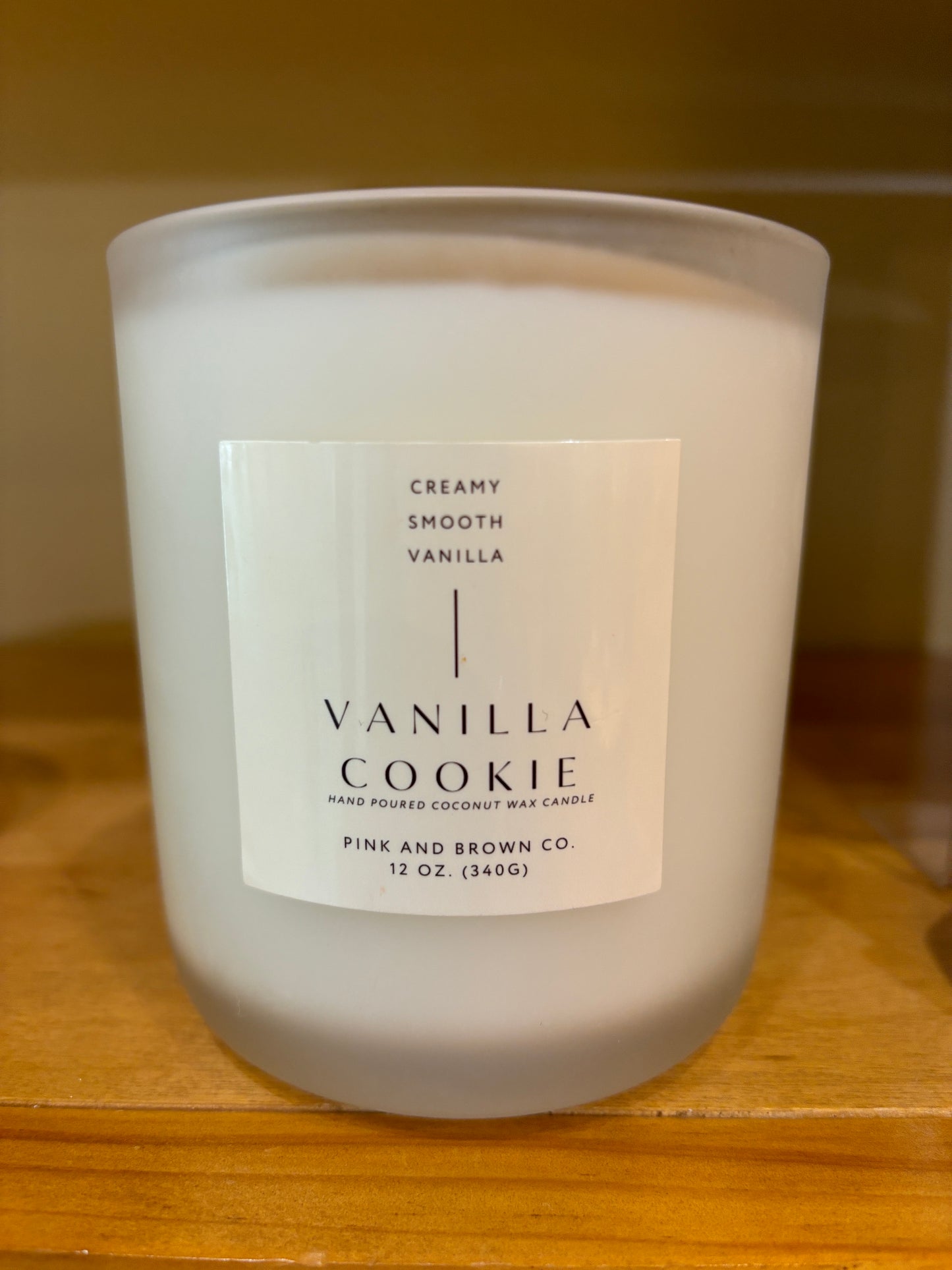 Luxury Coconut Apricot Wax Candle 12 oz.